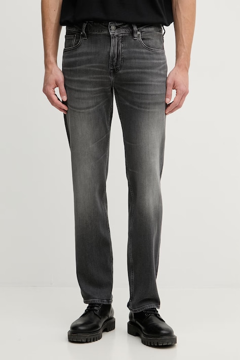 Guess slim fit džíny mužské ANGELS šedé M2YAN2 D4Q52