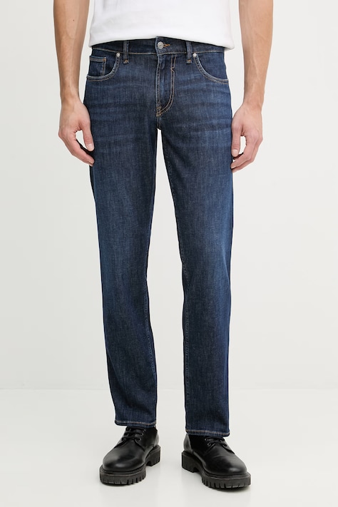 Guess jeansy slim fit męskie ANGELS granatowe M6GAN2 D0747