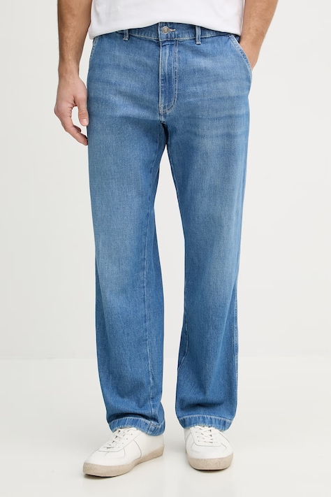 Guess jeansy regularne męskie DAMON niebieskie M6GAV7 D0768