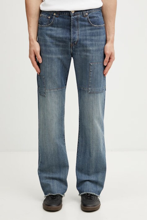 Wales Bonner Chance regular jeans men's blue MS26DE01.CO06.502