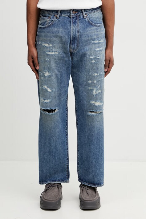 BEAMS джинси relaxed fit чоловічі блакитні 1121.1640.791