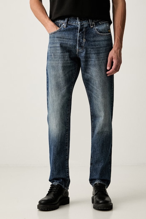 G-Star jeansy regular męskie Morry FWD Regular Tapered niebieskie D26141-D945