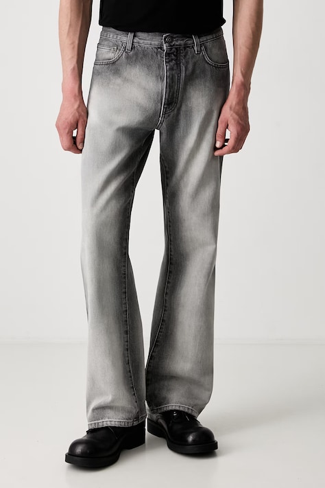 Off-White blugi relaxed fit pentru bărbați gri 44XYA18JS26D003020