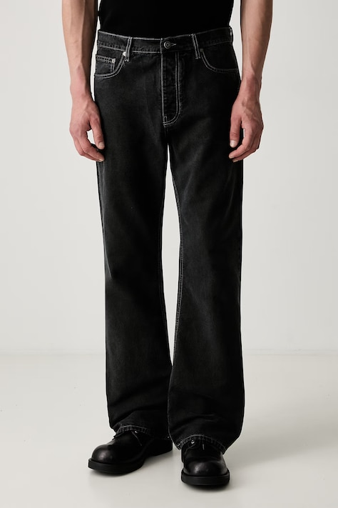 Off-White Half Arrow relaxed fit jeans Men's black 44XCE04JS26F003001
