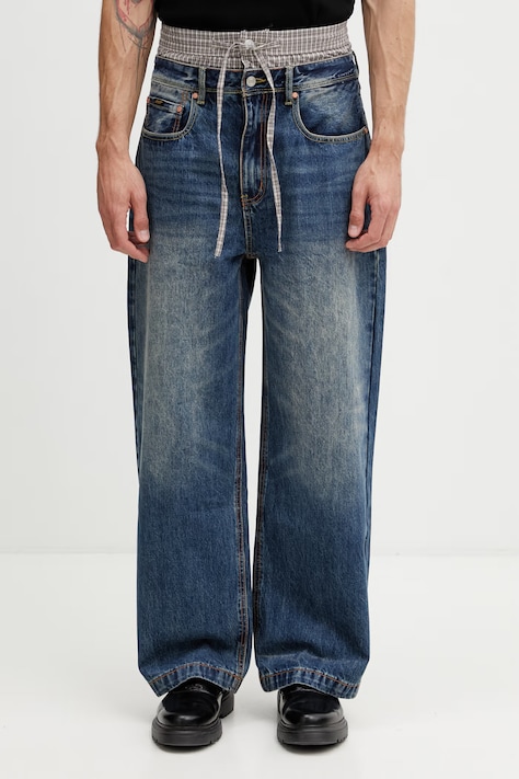 Andersson Bell jeansy relaxed fit męskie niebieskie apa910u