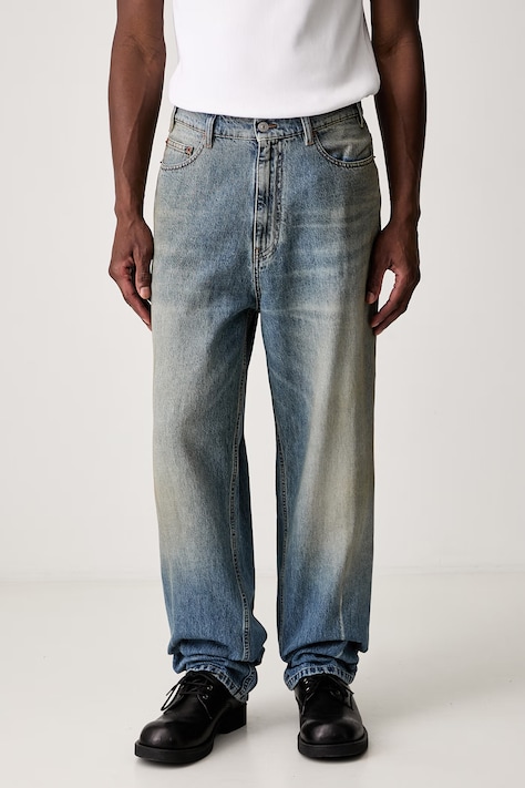 MM6 Maison Margiela jeansy regular męskie niebieskie SH2LA0053.M30055