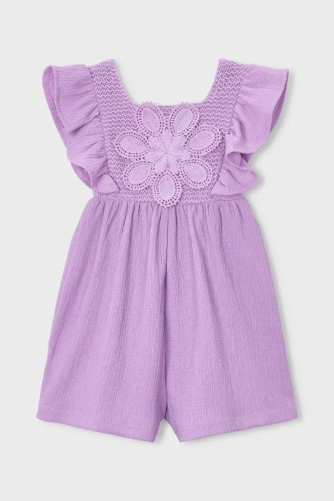 Dětský overal Mayoral fialová barva, 3888