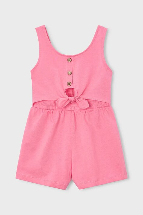 Mayoral kombinezon bawełniany dziecięcy kolor różowy bawełniany 3889
