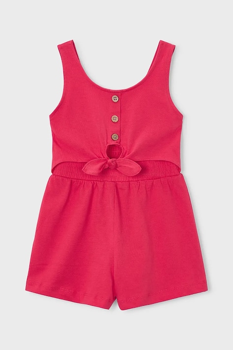 Παιδικές βαμβακερές φόρμες Mayoral χρώμα: κόκκινο, 3889