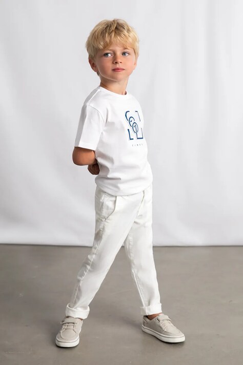 Παιδικό παντελόνι Mayoral χρώμα: μπεζ, 512