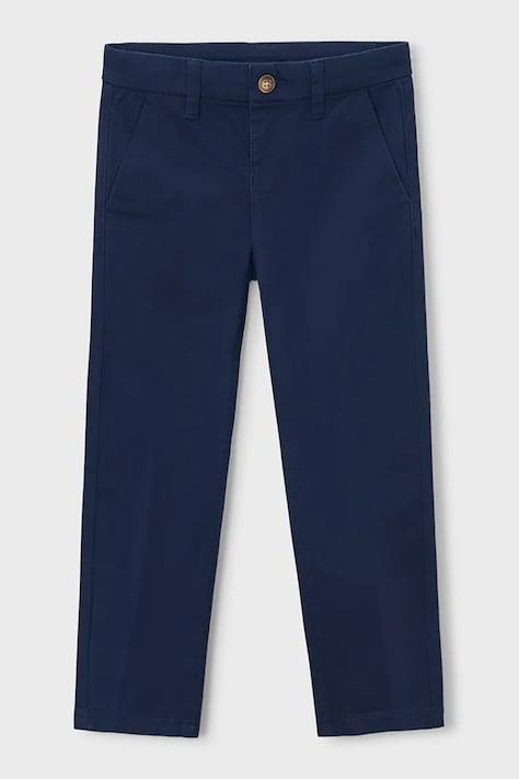 Mayoral pantaloni copii culoarea bleumarin, uni, 512