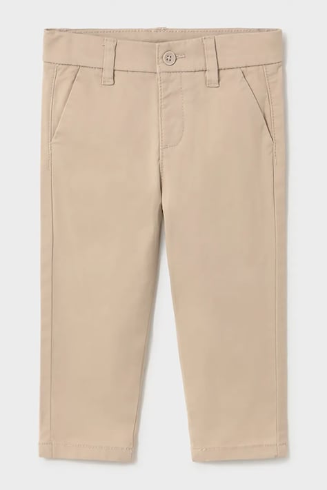 Detské nohavice Mayoral béžová farba, jednofarebná, 522