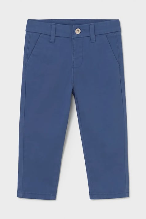 Dětské kalhoty Mayoral modrá barva, 522