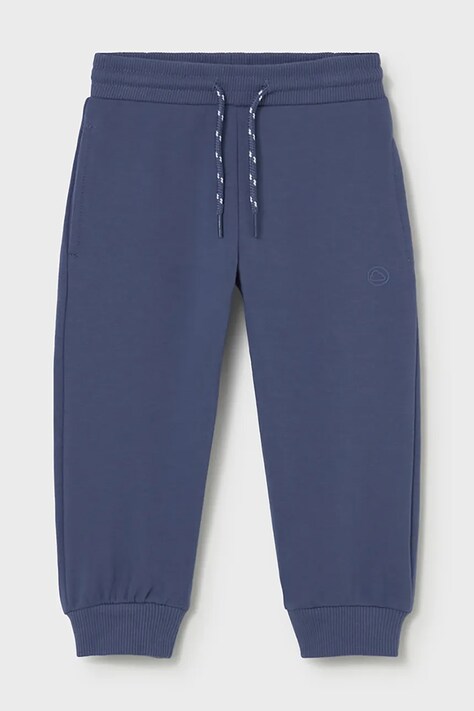 Mayoral spodnie dresowe dziecięce kolor granatowy gładkie 711
