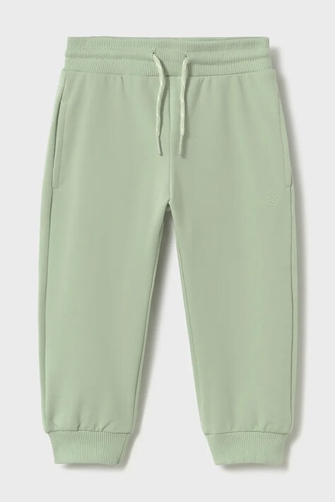 Detské tepláky Mayoral zelená farba, jednofarebná, 711