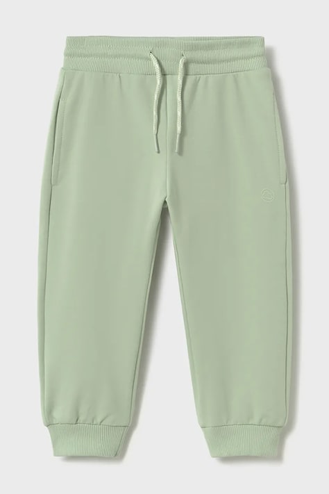 Detské tepláky Mayoral zelená farba, jednofarebná, 711