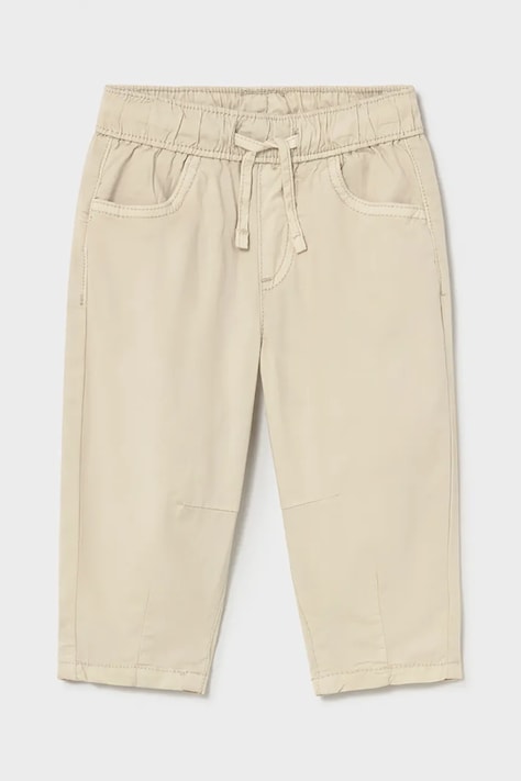 Detské nohavice Mayoral béžová farba, jednofarebná, 1519