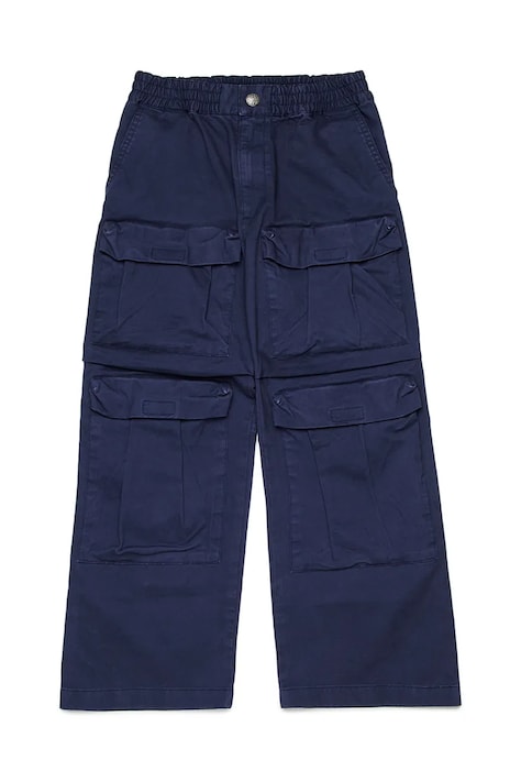 Diesel spodnie dziecięce PMILLY TROUSERS kolor granatowy gładkie J02663