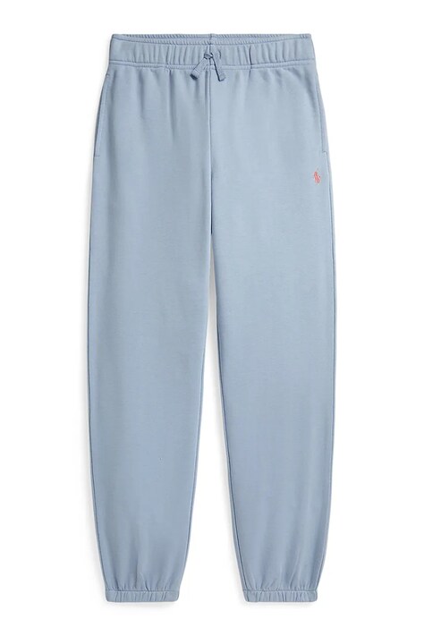 Polo Ralph Lauren spodnie dresowe dziecięce kolor niebieski gładkie 323977421500
