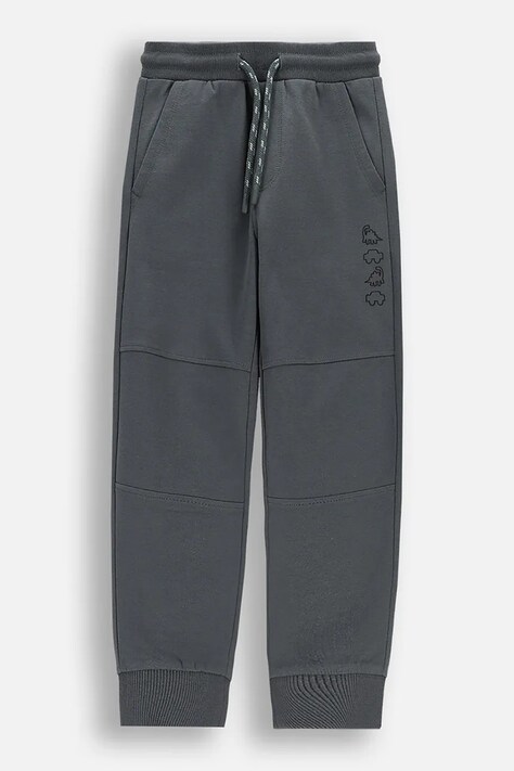 Coccodrillo dětské bavlněné tepláky šedé regular waist NORMCORE BOY KIDS