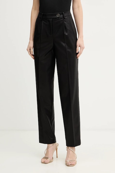 Marciano by Guess spodnie NORA damskie kolor czarny fason cygaretki high waist 6RGB01 7401A