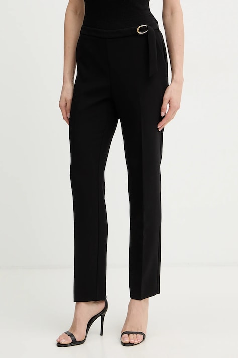 Marciano by Guess spodnie ZAIRA damskie kolor czarny proste high waist 6RGB02 7357A