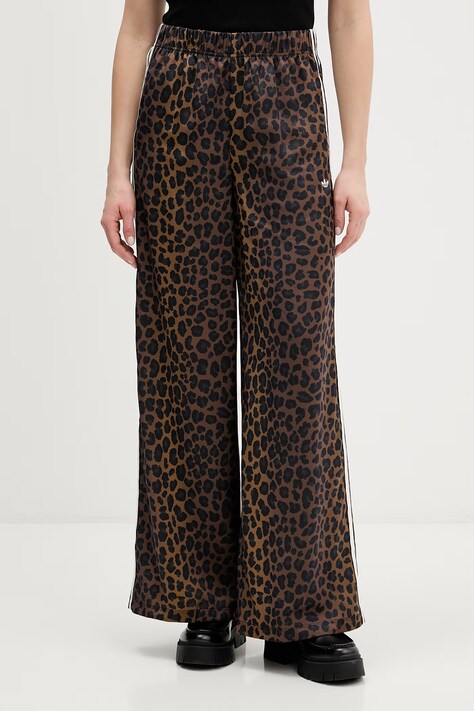 adidas Originals spodnie dresowe damskie kolor brązowy KA2666