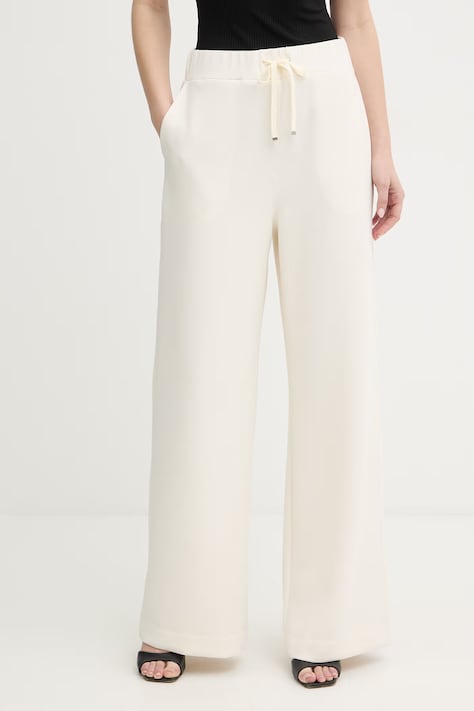 Спортивні штани BOSS Epesya колір білий однотонні 50556952