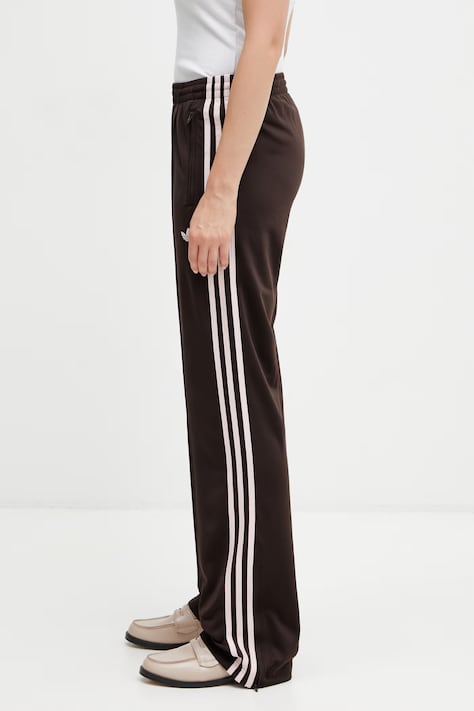 adidas Originals joggers Firebird Classic brown color with an application KC6563