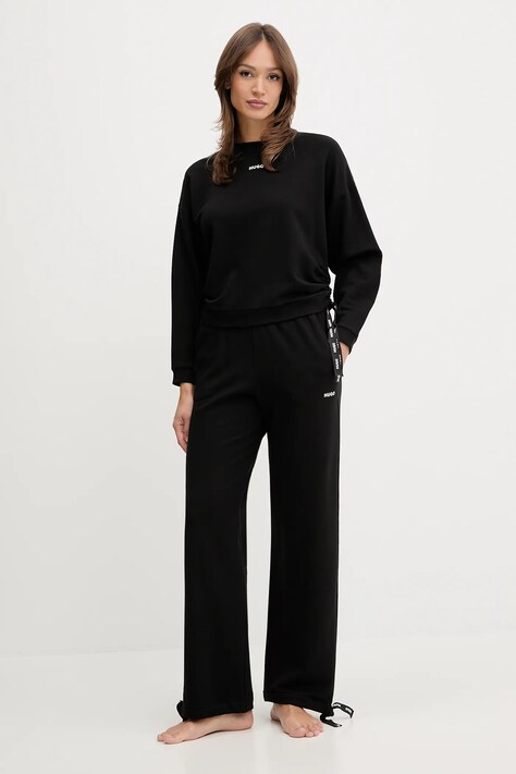 Штани лаунж HUGO CASUAL_PANT — SS26-SPD059, чорний — фото 2