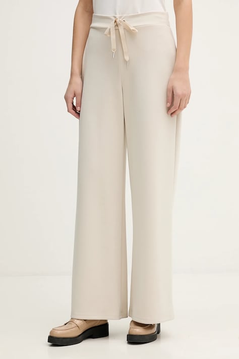 Joseph Ribkoff spodnie damskie kolor beżowy gładkie 261649