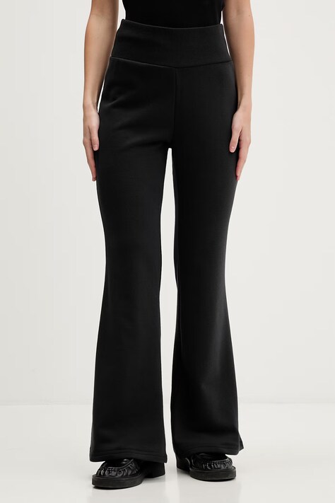 adidas spodnie dresowe Seasonal Essentials damskie kolor czarny gładkie JZ0198