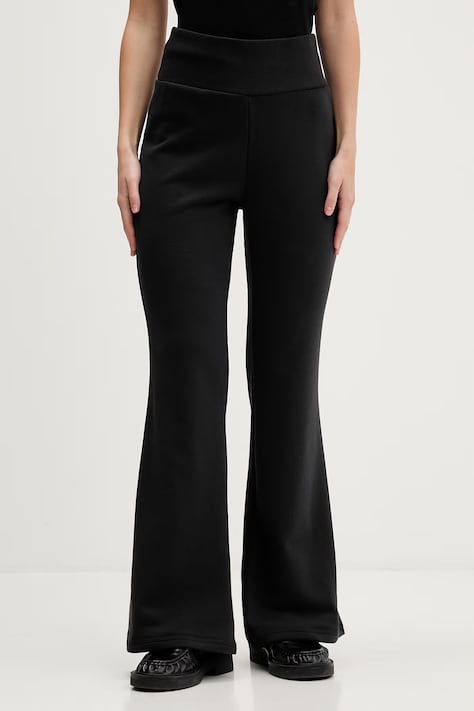 adidas spodnie dresowe Seasonal Essentials damskie kolor czarny gładkie JZ0198