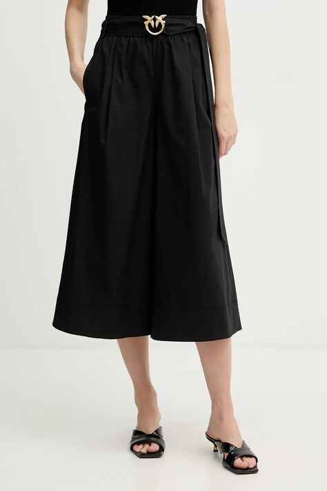 Παντελόνι Pinko χρώμα: μαύρο, 106439 A35Q