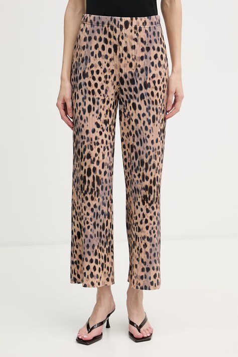 Joseph Ribkoff spodnie wide leg damskie beżowe 262619