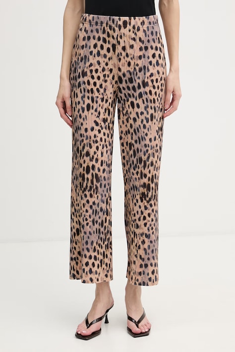 Joseph Ribkoff spodnie wide leg damskie beżowe 262619