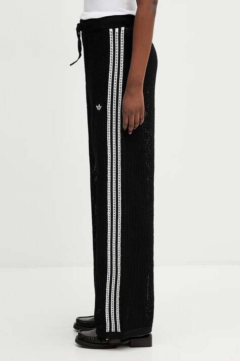 adidas Originals Crochet спортивні штани жіночі чорні high waist KC6494