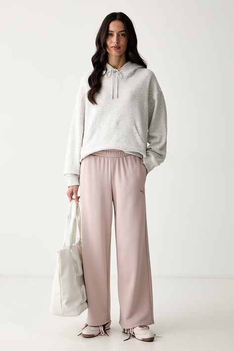 Puma спортивні штани жіночі з бавовною Essential Cat Comfort — SS26-SPD0CU, рожевий — фото 2
