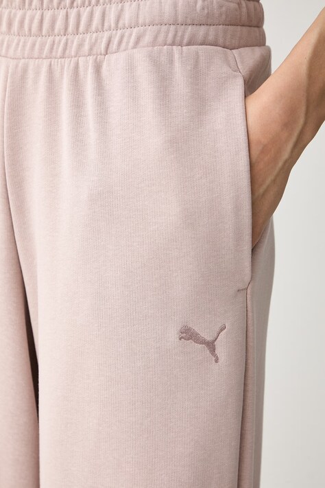 Puma спортивні штани жіночі з бавовною Essential Cat Comfort — SS26-SPD0CU, рожевий — фото 4