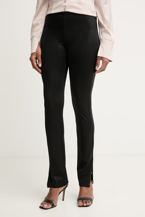 Liu Jo legginsy damskie czarne high waist TA6013 J3831