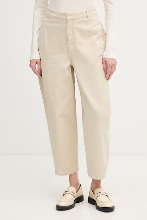 Barbour jeansy relaxed fit damskie Daya beżowe LTR0423