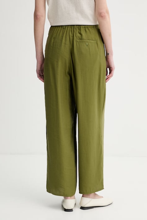 American Vintage штани жіночі з модалем — SS26-SPD0HY, зелений — фото 3