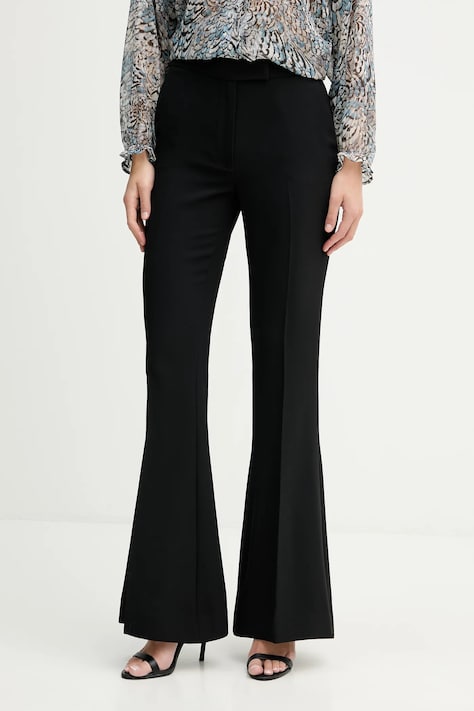 Παντελόνι Twinset χρώμα: μαύρο, 261TP2193