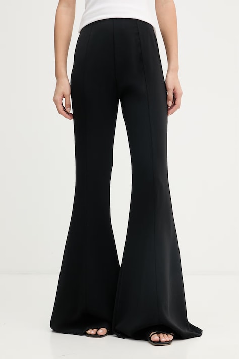 Aniye By spodnie dzwony damskie czarne high waist 185092