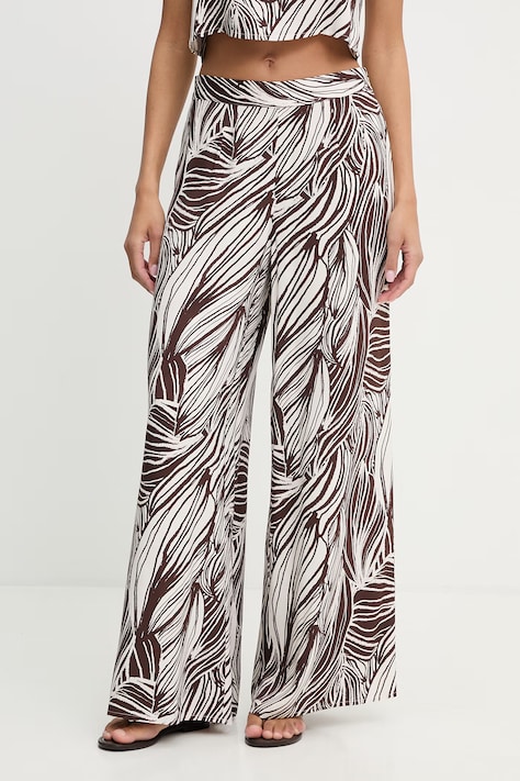 Guess hlače za plažu ženske ZOE smeđe E6GB04 WP232