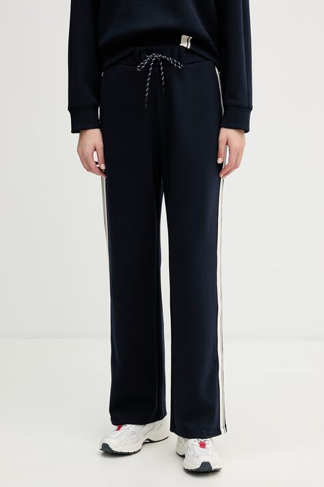 United Colors of Benetton teplákové nohavice dámske tmavomodré 35B1DF01H