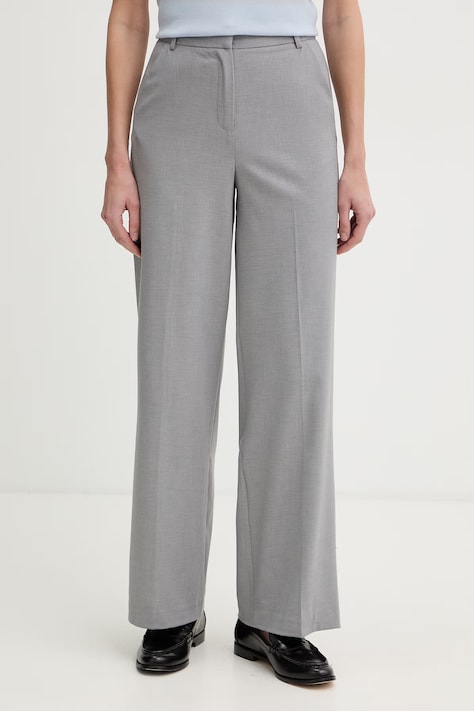 United Colors of Benetton hlače za žene sive 4962DF07F