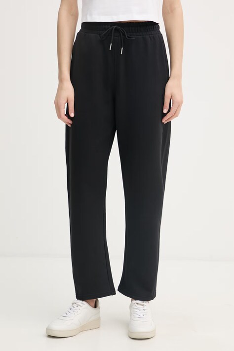 Calvin Klein Jeans teplákové nohavice dámske bavlnené čierne LV047F210G