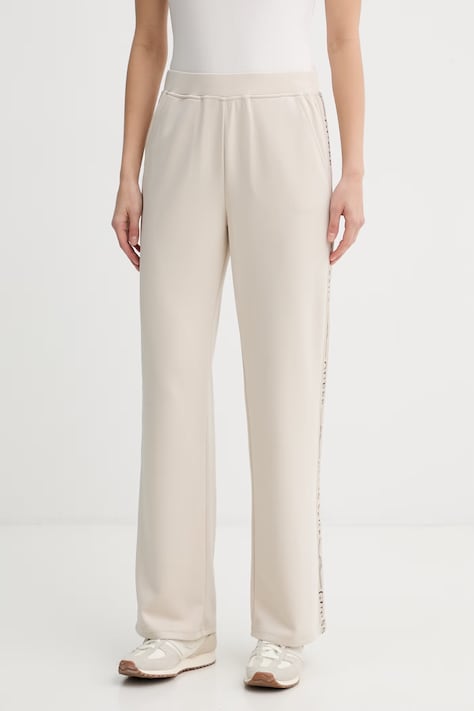 Guess donji dio trenirke za žene X NORTH SAILS bež srednje visoki struk W6GB29 K3282