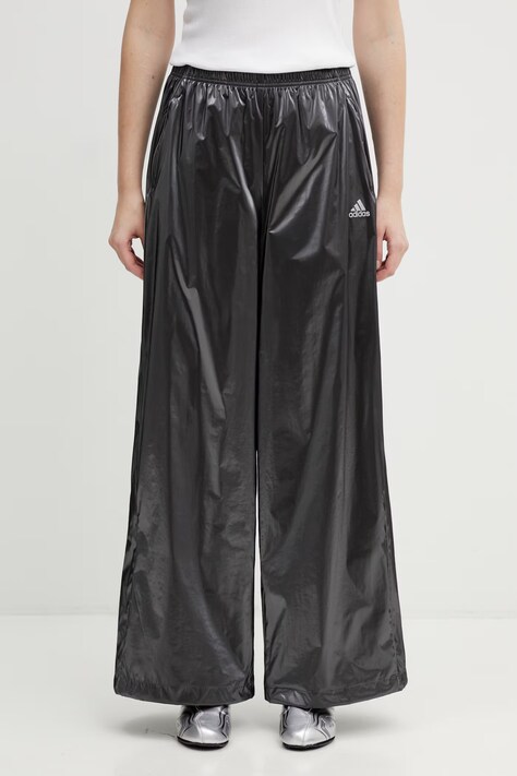 Брюки adidas Originals F50 TRACKPANT цвет серебрянный широкие высокая посадка KE0301